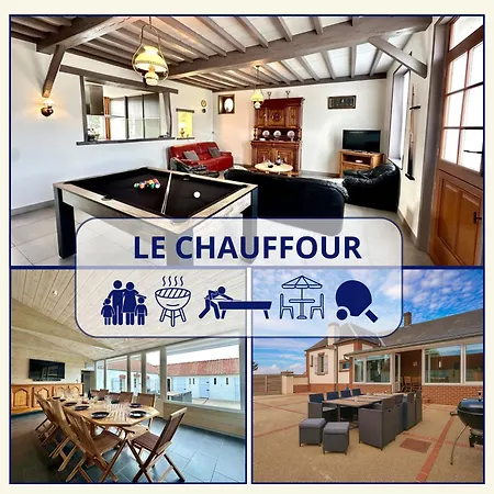 Hébergement de vacances Le Chauffour -calme-famille-wifi-billard Rue (Somme)